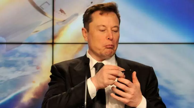 Elon Musk originó el crash