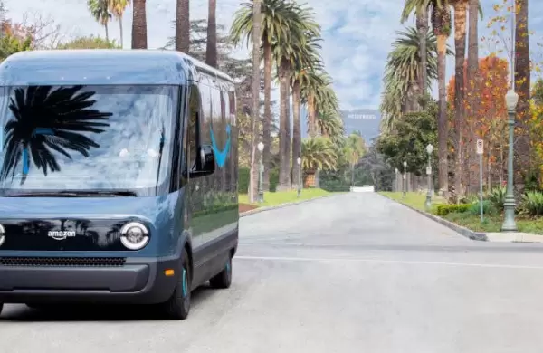 Así son las nuevas camionetas 100% eléctricas y personalizadas para Amazon