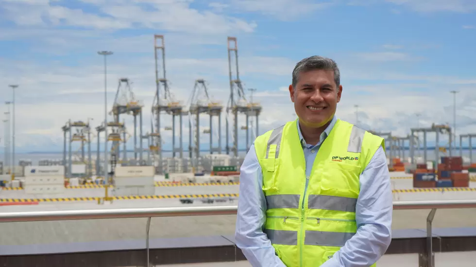 Carlos Merino, CEO de DP World en Ecuador