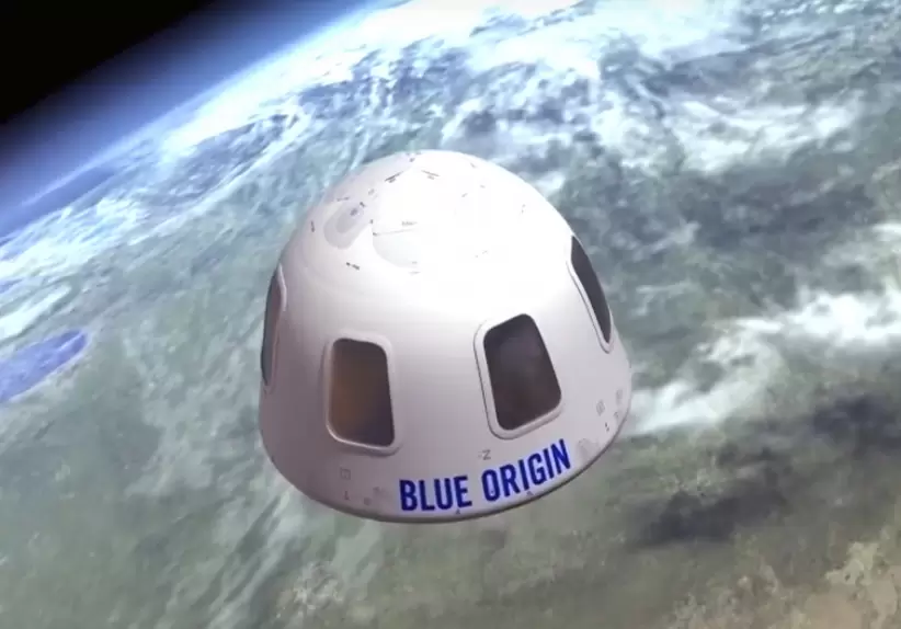 Blue Origin, empresa de transporte espacial de Jeff Bezos.