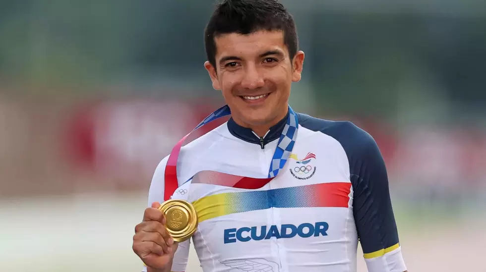 Richard Carapaz, medallista olmpico