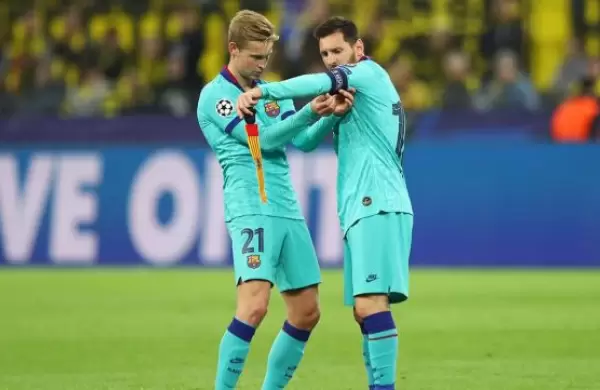 Cómo es el futuro del Barcelona y de Messi según Frenkie de Jong