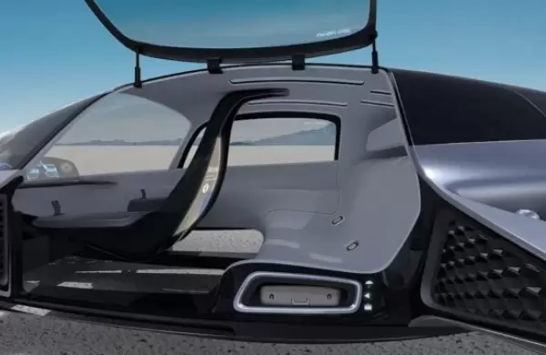 Presentan un auto volador que entra en un garaje estndar