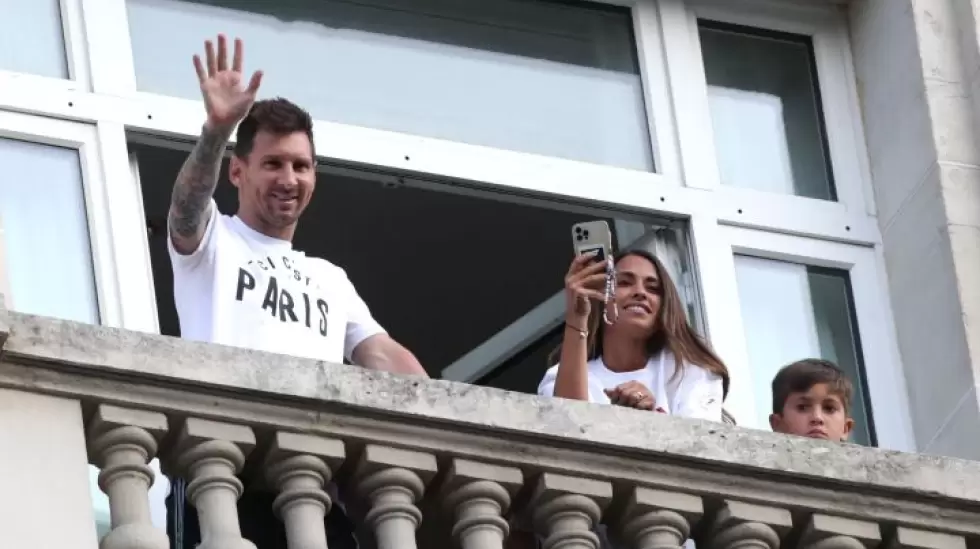 Messi y Anto