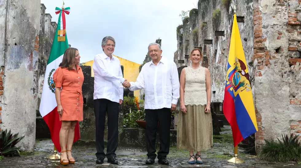 Guillermo Lasso y Andrs Manuel Lpez Obrador