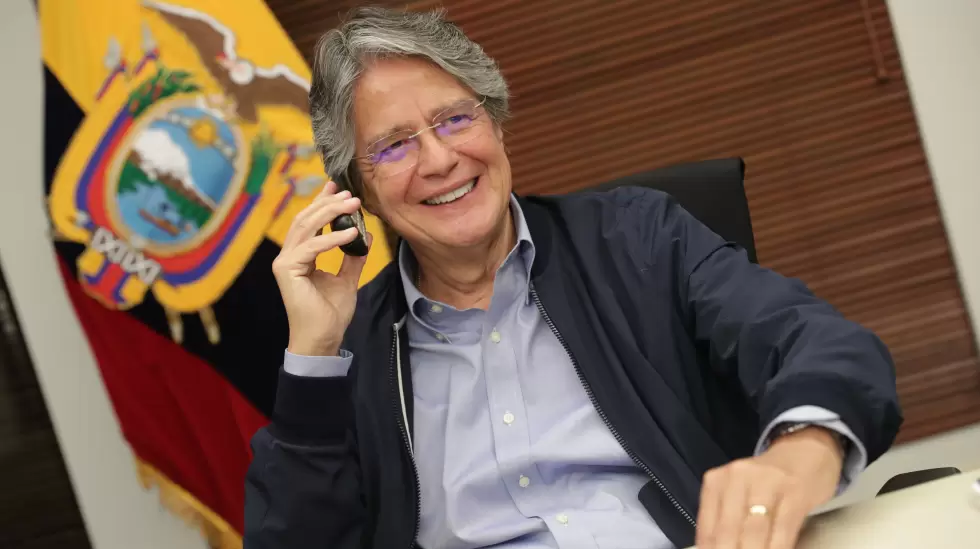 Guillermo Lasso, en conversacin telefnica con Xi Jinping