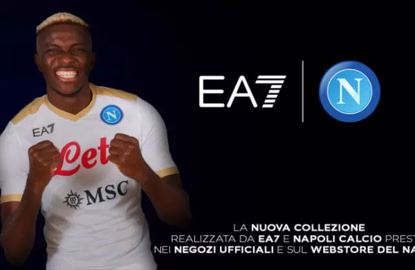 Vía Italia, Armani viste de lujo al fútbol