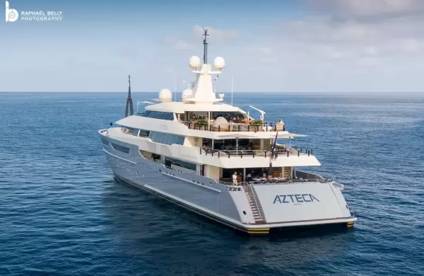 AZTECA: el lujoso yate que sólo se puede comprar con Bitcoins