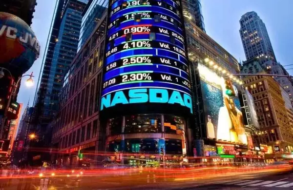 El Nasdaq alcanza su nivel ms alto desde abril pasado y el Dow  cierra su segundo mejor da del ao