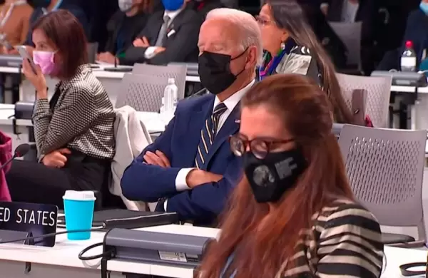 Joe Biden se caracteriz como "Sleepy Joe" en Escocia