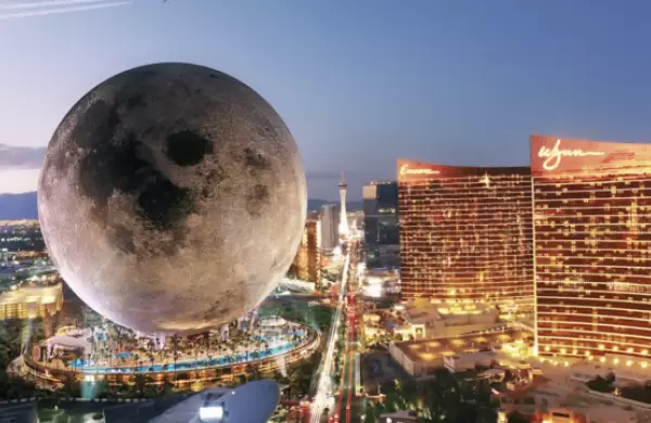 Cmo es este nuevo resort en Las Vegas que imita a la luna y cost US$ 5 billones