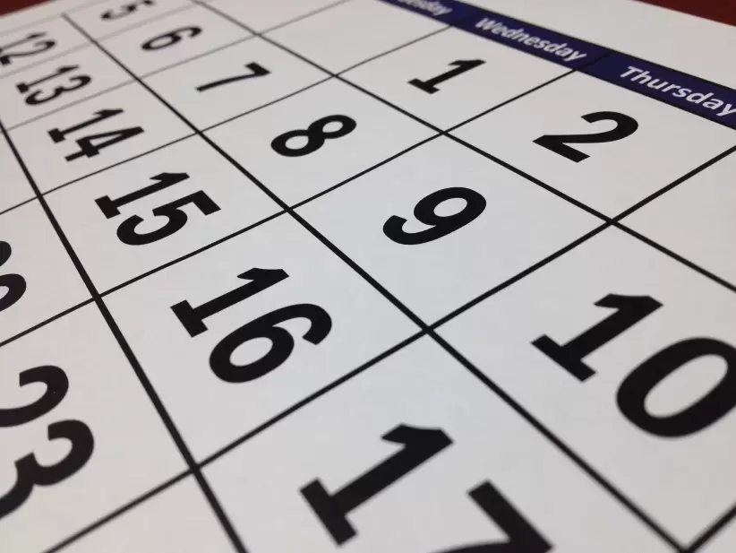 Calendario - feriados (Pixabay)