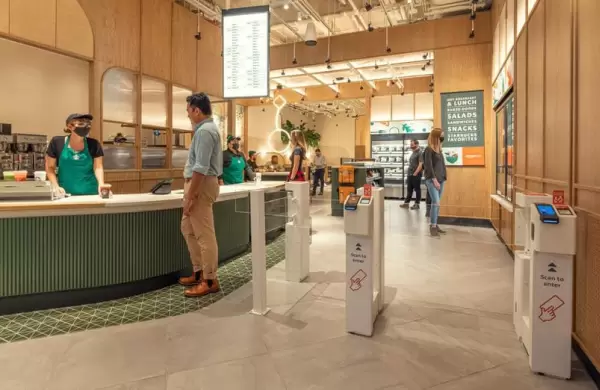 Un gigante de la cafetería se asocia con Amazon para ofrecer negocios sin cajero