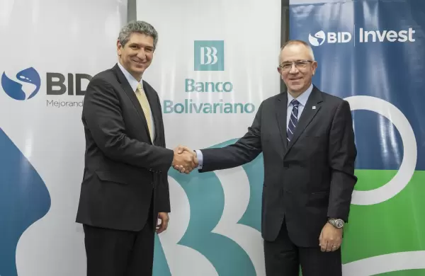 Banco Bolivariano recibe un préstamo de US$ 30 millones por parte del BID Invest