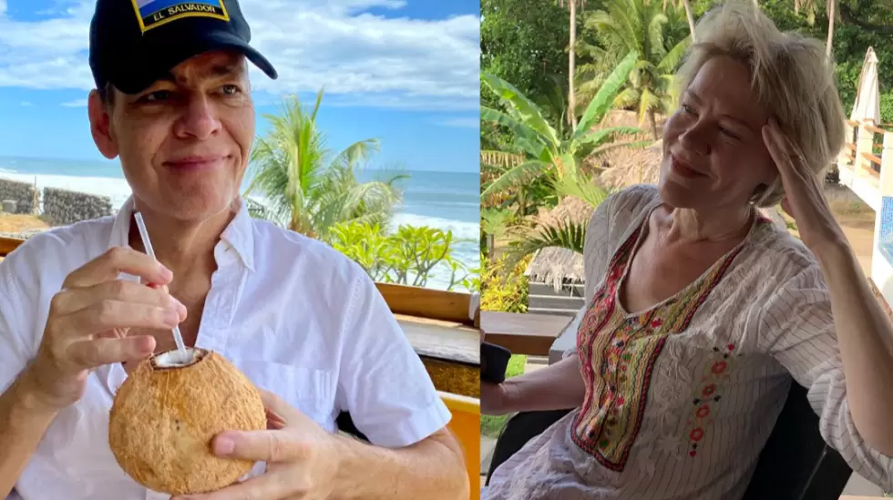 Max Keiser y su mujer Stacy Herbert