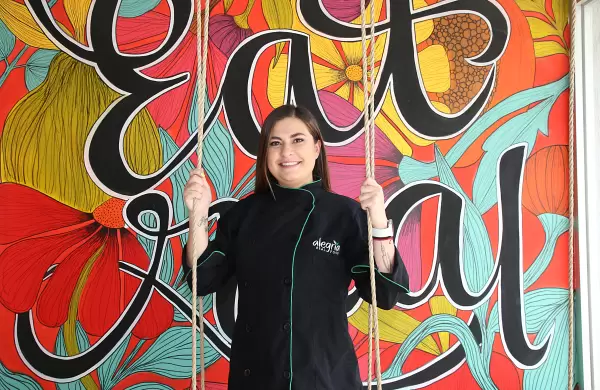 Barriga llena, corazn con Alegra