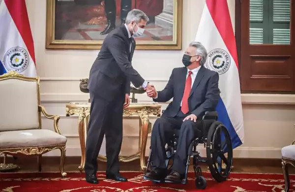 Moreno trabajará desde Paraguay por temas de discapacidad