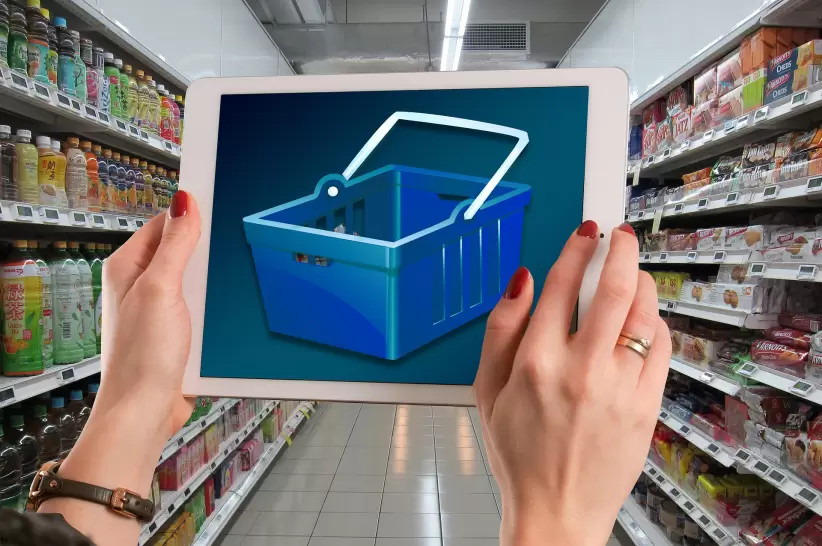Ecommerce, compras, venta online, supermercado (Pixabay)