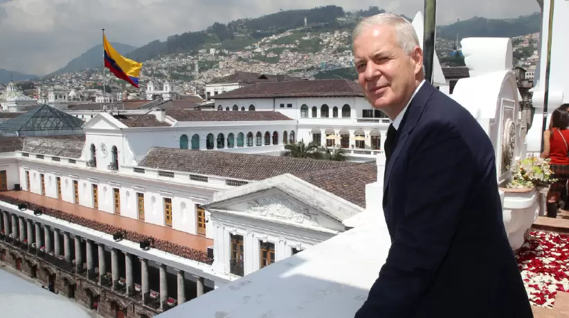 John Denton Secretario General de la Cámara de Comercio Internacional Quito - Ec