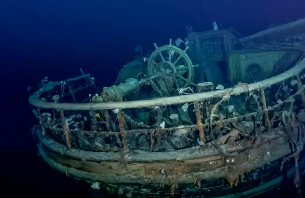 Encontraron los restos de un histórico barco explorador perdido en 1915