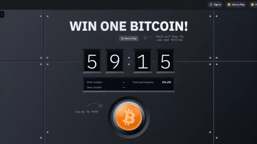 Binance regala un Bitcoin a quien logra triunfar en un juego que requiere apreta