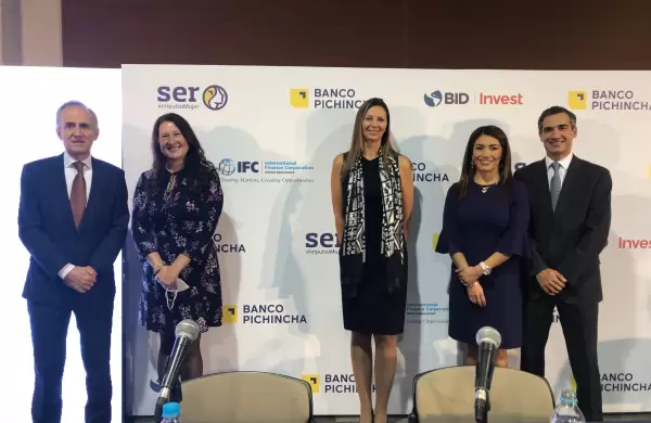 Banco Pichincha emitió el primer bono social de género del país