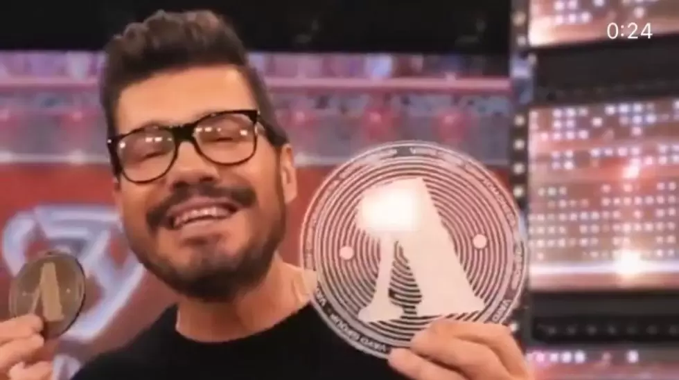 Marcelo Tinelli es uno de los famosos e influencers que promocionaron Vayo Coin.