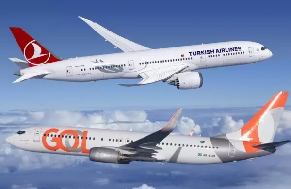 Turkish Airlines y GOL Linhas Aéreas anunciaron un innovador acuerdo