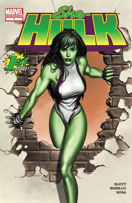 El primer cómic donde aparece She-Hulk