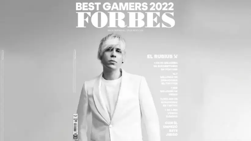 El Rubius en la tapa de Forbes España.