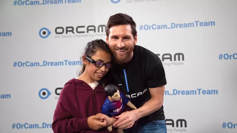 Lionel Messi es embajador de OrCam