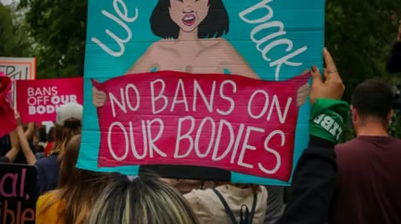 Protesta a favor del aborto