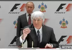 El hombre mtico de la F1 Bernie Ecclestone, dijo que "recibira una bala por Putn" y desencaden la polmica