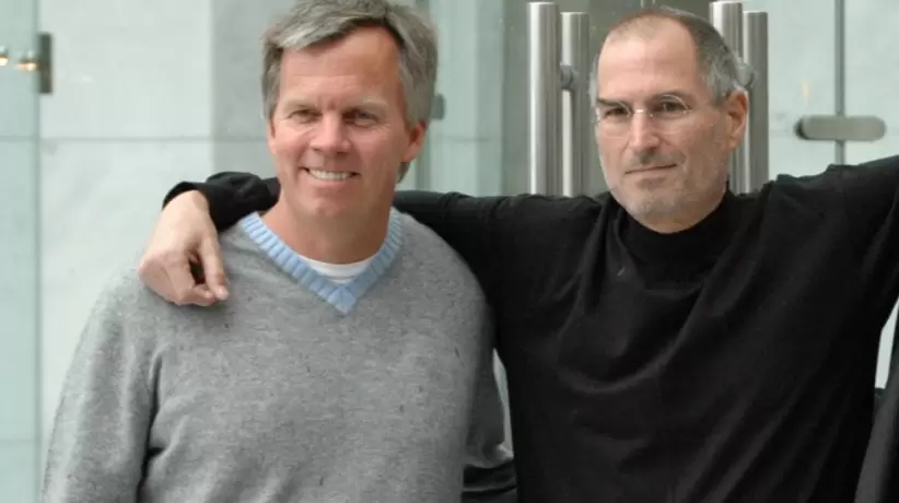 Ron Johnson y Steve Jobs