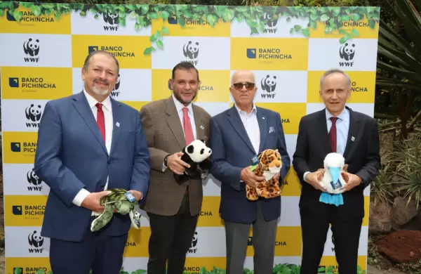 Banco Pichincha y WWF unen esfuerzos para la conservacin de la naturaleza y el desarrollo sostenible de Ecuador
