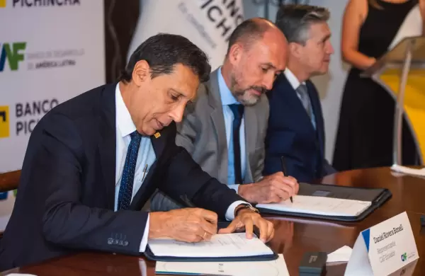 La CAF desembolsa USS 45 millones para Banco Pichincha