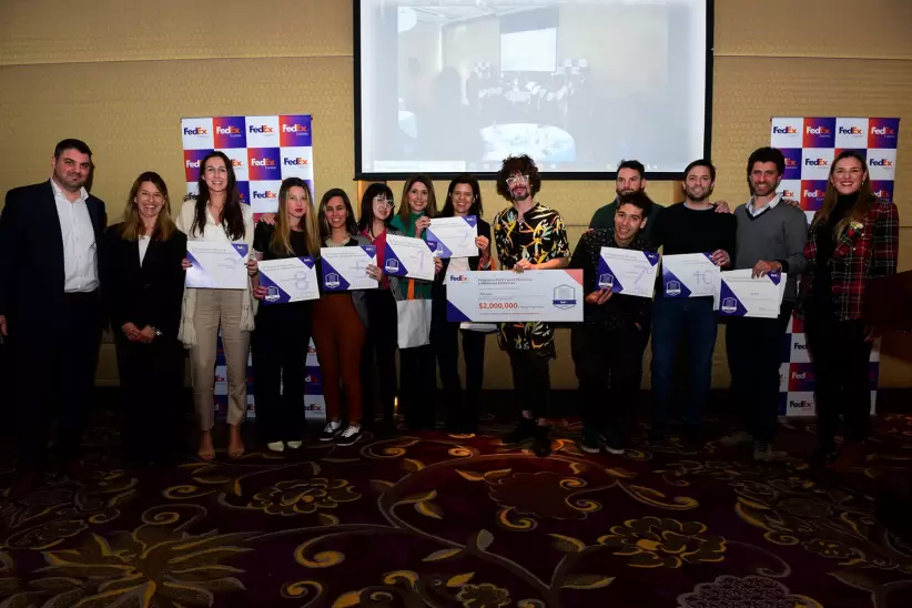 Ganadores de la segunda edición del Programa FedEx para Pequeñas y Medianas Empresas en Argentina