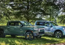 Forbes pone a prueba a dos elctricas: Ford F-150 Lightning versus Rivian R1T