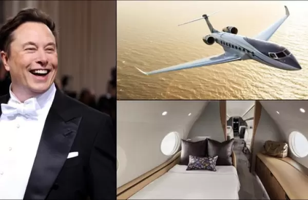 Deseos exclusivos: así será el nuevo e impresionante avión privado de Elon Musk