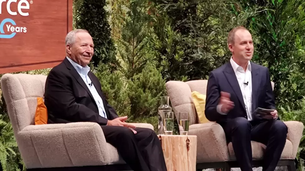 Larry Summers y Bret Taylor