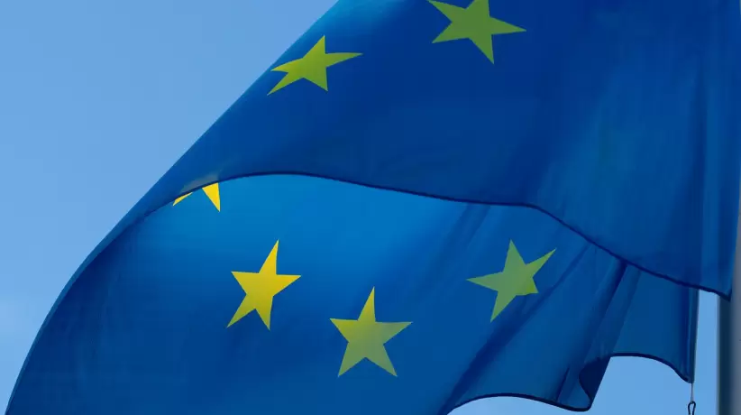 bandera, europa, ue