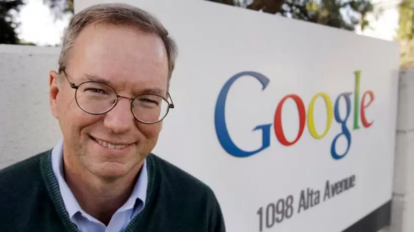 Eric Schmidt, el ex director ejecutivo y multimillonario de Google.