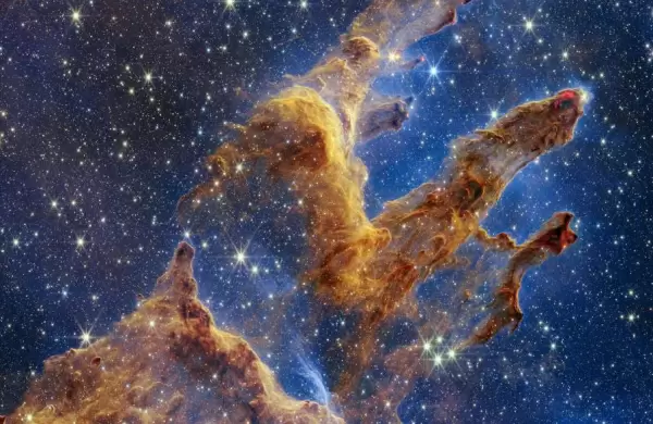 El Telescopio James Webb de la NASA captó de forma inédita los "Pilares de la Creación"