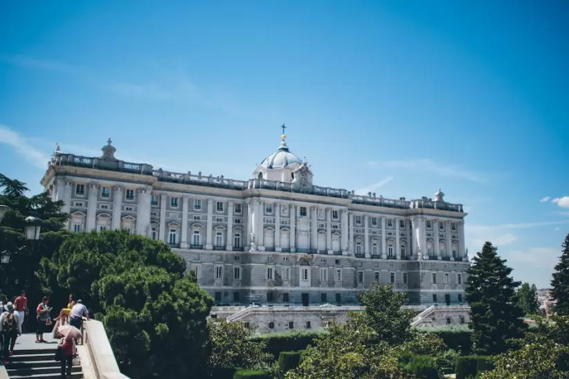 Vista Del Palacio Real De España