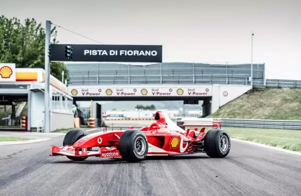 Se vendió una Ferrari de Michael Schumacher y marcó un récord