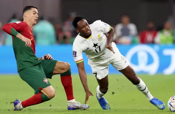 Con un Cristiano Ronaldo record, Portugal venció a Ghana 3 a 2 en un partido emocionante