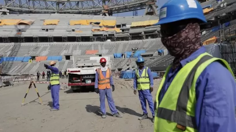 Trabajadores Mundial Qatar 2022