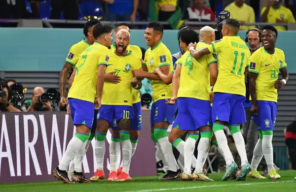 Brasil recuperó a Neymar, a toda su alegría y se divirtió con Corea del Sur