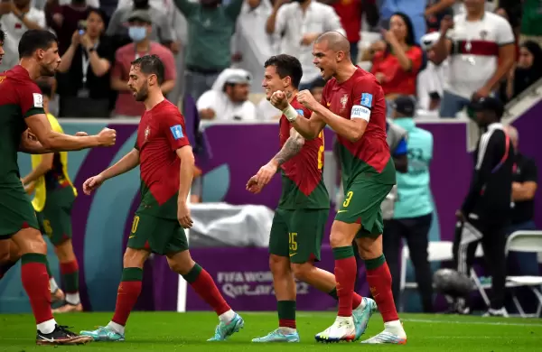Portugal está de fiesta: goleó a Suiza 6 a 1 y jugará contra Marruecos en cuartos de final