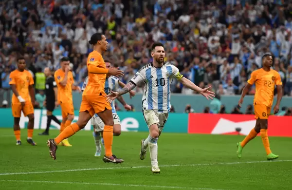 Por penales y sufriendo: Argentina est entre los cuatro mejores del mundo